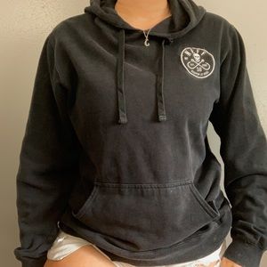 ✮ NEFF BLACK PIRATE HOODIE